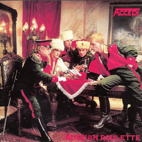  accept russian roulette album cover